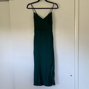 Elegant Green Women's Dress